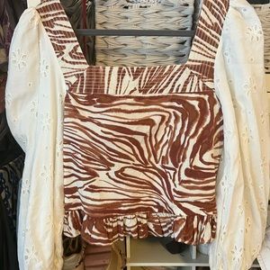 BRAND NEW ANTHROPOLOGIE TOP BRAND LOVE THE LABEL